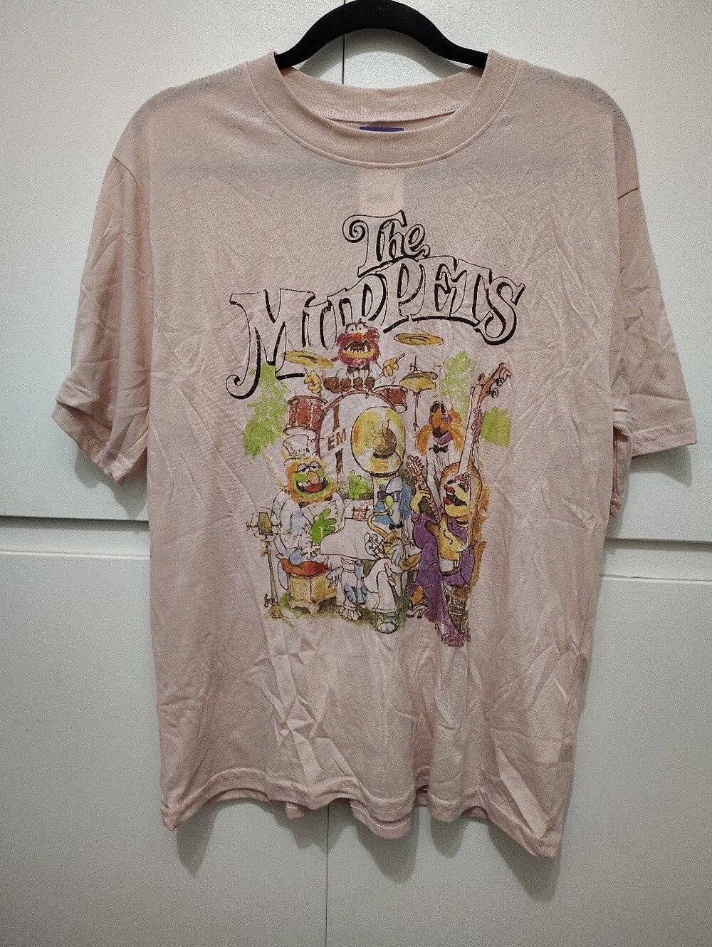 NWT Disney The Muppets Electric Mayhem Band Graphic Tee- Medium Retro